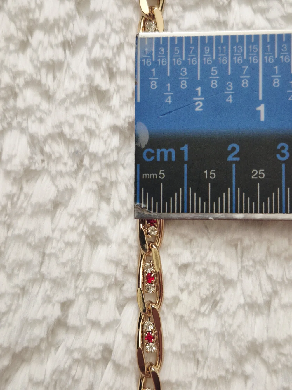 Vintage Gold Plated Link Bracelet